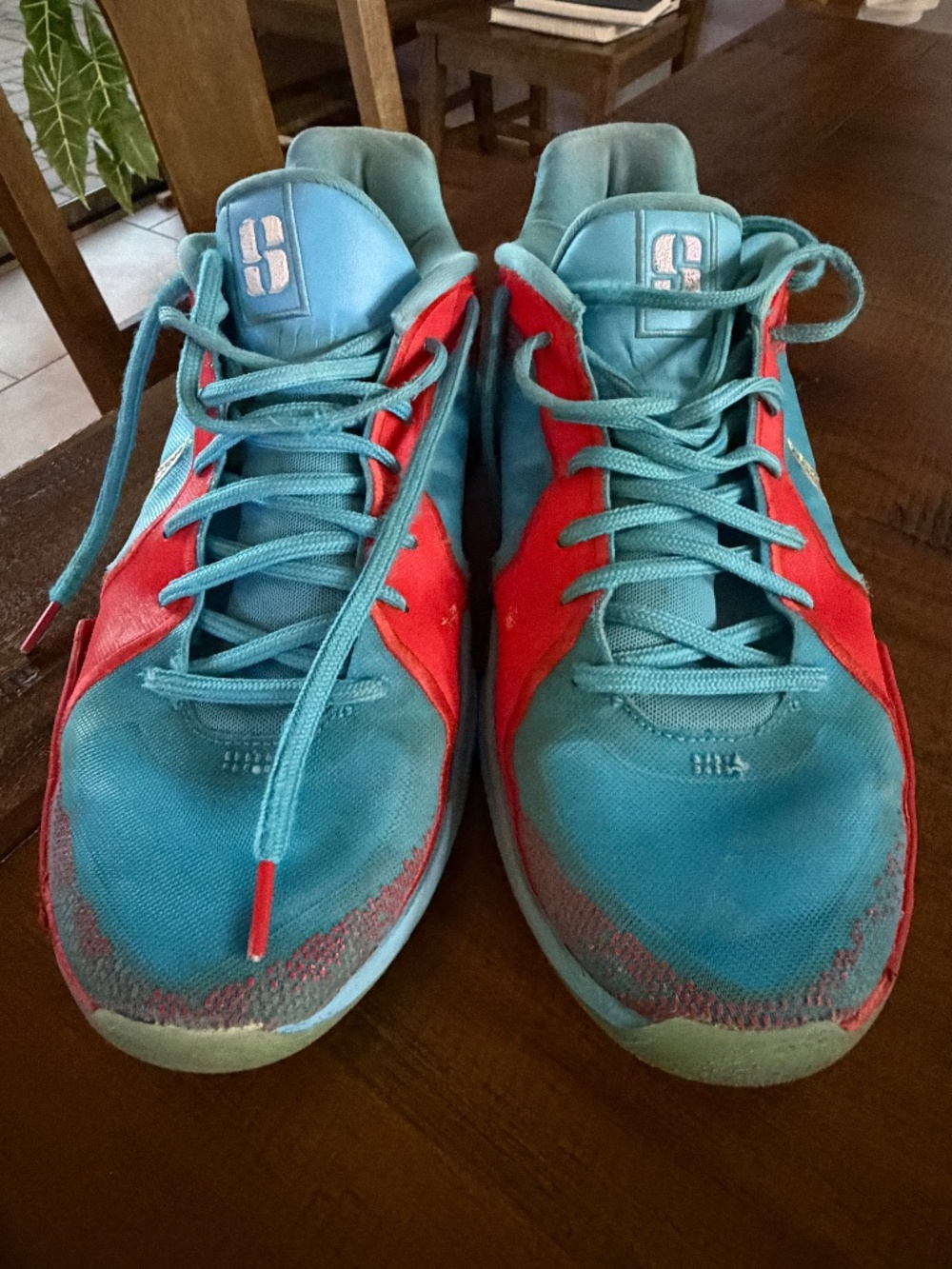 Nike Sabrina 2 Baltic Blue Light Crimson Glacier Blue White W13 M11.5
